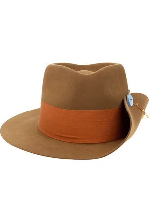 NICK FOUQUET Heren, Accessoires, Bruin, Maat: 57 CM