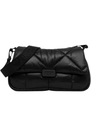 Emporio Armani Dames, Tassen, Zwart, Maat: ONE Size Leer