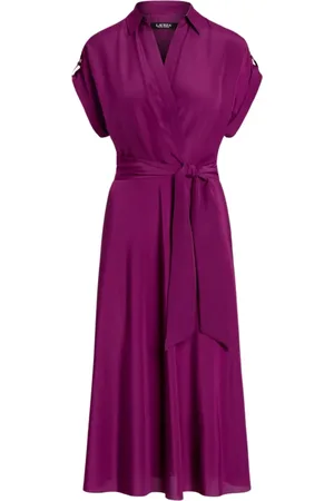 Ralph Lauren Dames, Jurken, Paars, Maat: 2XS