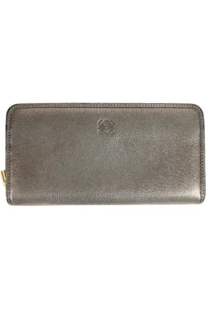 Loewe Dames, Pre-owned, Grijs, Maat: ONE Size Leer