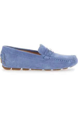 Pollini Dames, Schoenen, Blauw, Maat: 38 EU Leer