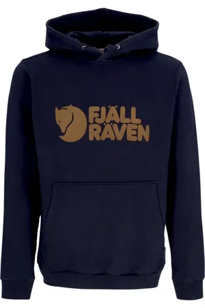 Fjällräven Heren, Sweatshirts & Hoodies, Blauw, Maat: S Katoen