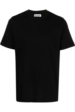 Jil Sander Heren, Tops, Zwart, Maat: M Katoen