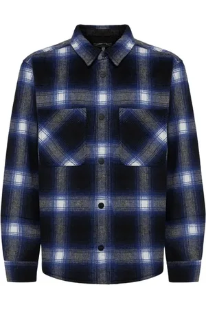 Carhartt Heren, Overhemden, Blauw, Maat: S Flanel