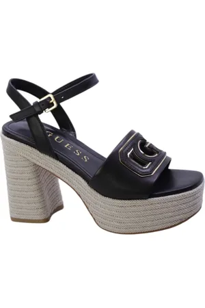 Guess Dames, Schoenen, Zwart, Maat: 37 EU Leer