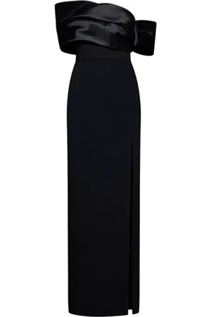 Solace Dames, Jurken, Zwart, Maat: 3XS Satijn