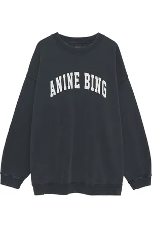 ANINE BING Dames, Sweatshirts & Hoodies, Zwart, Maat: 2XS Katoen