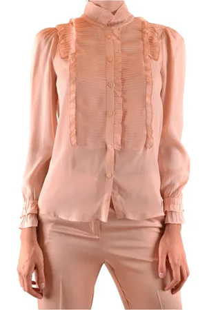 Twin-Set Dames, Blouses & Shirts, Roze, Maat: 2XS