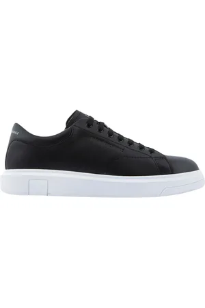 Armani Exchange Heren, Schoenen, Zwart, Maat: 39 EU Leer