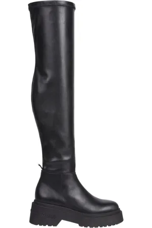 Tommy Hilfiger Dames, Schoenen, Zwart, Maat: 38 EU Poliester