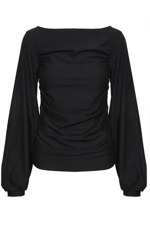 Gestuz Dames, Blouses & Shirts, Zwart, Maat: S Viscose