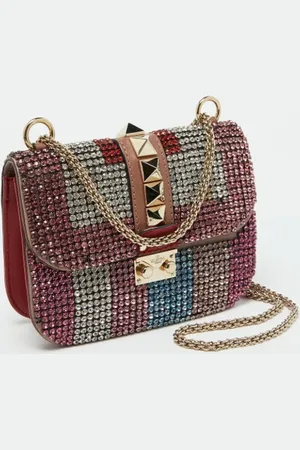 VALENTINO Dames, Pre-owned, Veelkleurig, Maat: ONE Size Leer