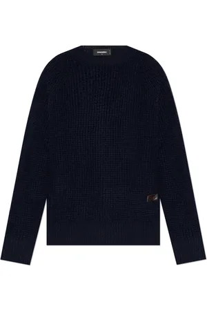 Dsquared2 Dames, Truien, Blauw, Maat: XS Wol