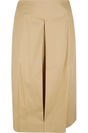 Tory Burch Dames, Rokken, Bruin, Maat: 2XS Katoen
