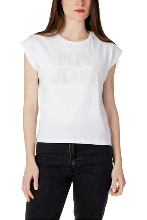 Pepe Jeans Dames, Tops, Wit, Maat: XS Katoen