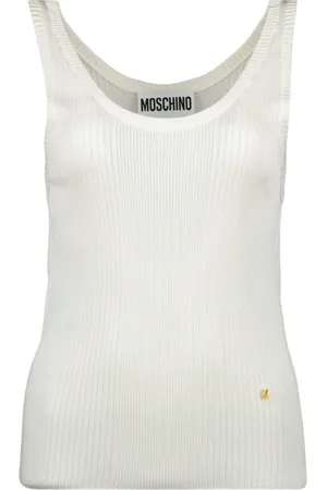 Moschino Dames, Tops, Wit, Maat: XS Viscose