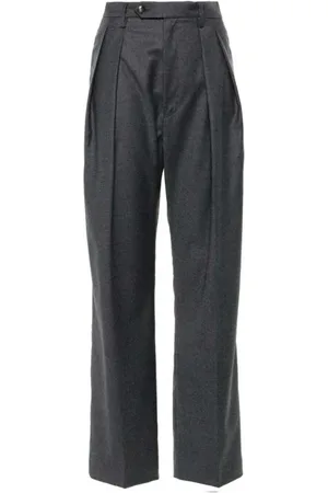 BARENA Dames, Broeken, Grijs, Maat: 2XS Wol