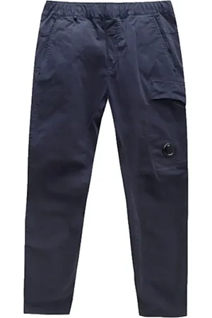 C.P. Company Heren, Broeken, Blauw, Maat: 2XL Katoen