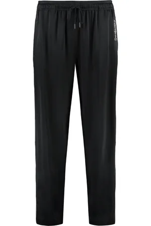Saint Laurent Dames, Broeken, Zwart, Maat: S Denim