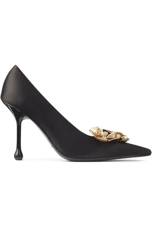 Jimmy Choo Dames, Schoenen, Zwart, Maat: 37 1/2 EU Leer