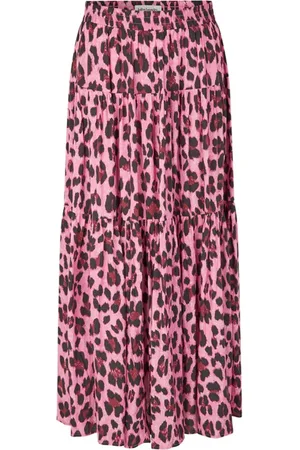 Lollys Laundry Dames, Rokken, Roze, Maat: XL Viscose
