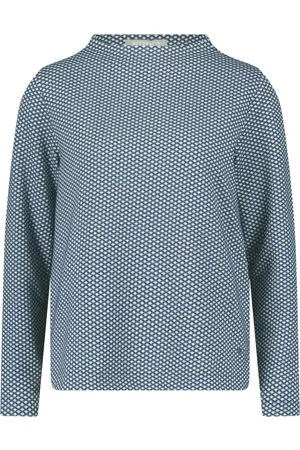 Betty & Co Dames, Blouses & Shirts, Blauw, Maat: S