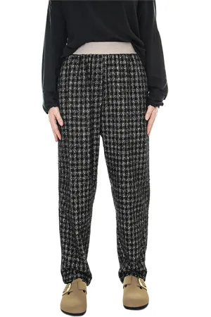 Alessia Santi Dames, Broeken, Veelkleurig, Maat: M Wol