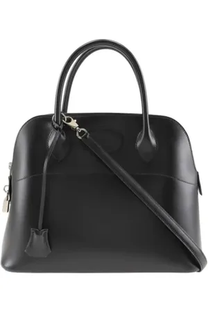 Hermès Dames, Pre-owned, Zwart, Maat: ONE Size Leer