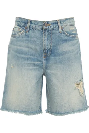 7 for all Mankind Dames, Korte broeken, Blauw, Maat: W29 Denim