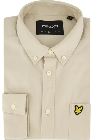 Lyle & Scott Heren, Overhemden, , Maat: XL Katoen