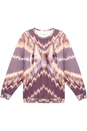 Isabel Marant Heren, Sweatshirts & Hoodies, Paars, Maat: M Katoen