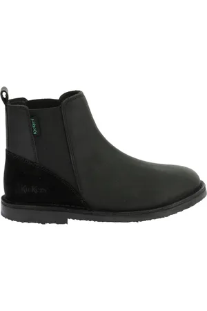 Kickers Dames, Schoenen, Zwart, Maat: 37 EU Leer