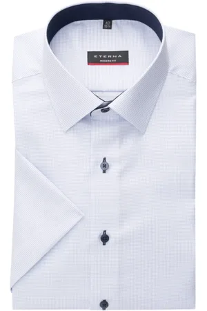 ETERNA Heren, Overhemden, Wit, Maat: 5XL Katoen