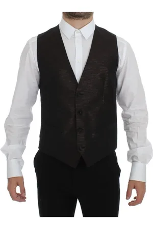 Dolce & Gabbana Heren, Pakken, Zwart, Maat: M Wol