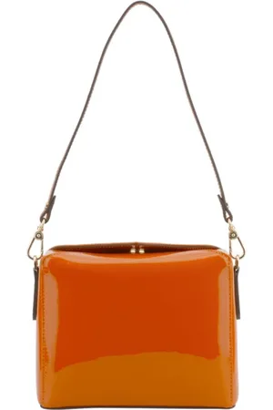Pourchet Paris Dames, Tassen, Oranje, Maat: ONE Size Synthetisch