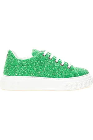 Casadei Dames, Schoenen, Groen, Maat: 41 EU Leer