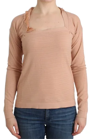 ERMANNO SCERVINO Dames, Tops, Oranje, Maat: M Wol