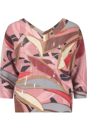 Betty Barclay Dames, Truien, Veelkleurig, Maat: 4XL Leer