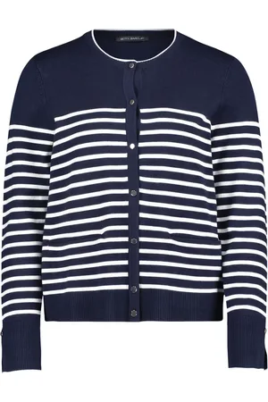 Betty Barclay Dames, Truien, Blauw, Maat: L