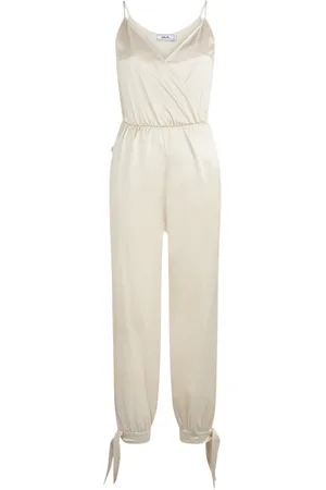 JIJIL Dames, Jumpsuits & Playsuits, Wit, Maat: XS Satijn