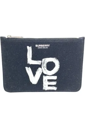 Burberry Dames, Pre-owned, Zwart, Maat: ONE Size