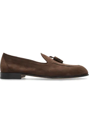 BRIONI Heren, Schoenen, Bruin, Maat: 45 EU Suède