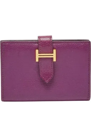 Hermès Dames, Pre-owned, Paars, Maat: ONE Size Leer