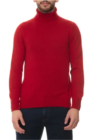 Gran Sasso Heren, Truien, Rood, Maat: 3XL Wol