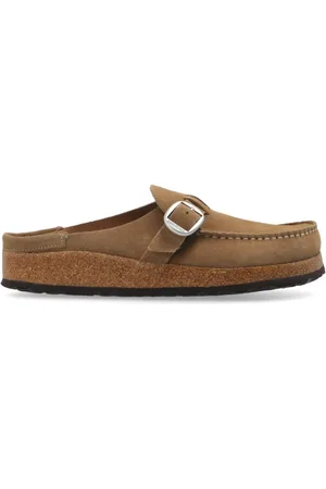 Birkenstock Dames, Schoenen, Bruin, Maat: 35 EU Suède