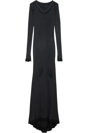Balenciaga Dames, Jurken, Zwart, Maat: S