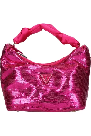 Guess Dames, Tassen, Roze, Maat: ONE Size Satijn