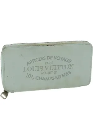 LOUIS VUITTON Dames, Pre-owned, Blauw, Maat: ONE Size Leer