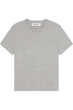 Rohe Dames, Tops, Grijs, Maat: XS Katoen