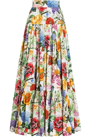Dolce & Gabbana Dames, Rokken, Veelkleurig, Maat: S